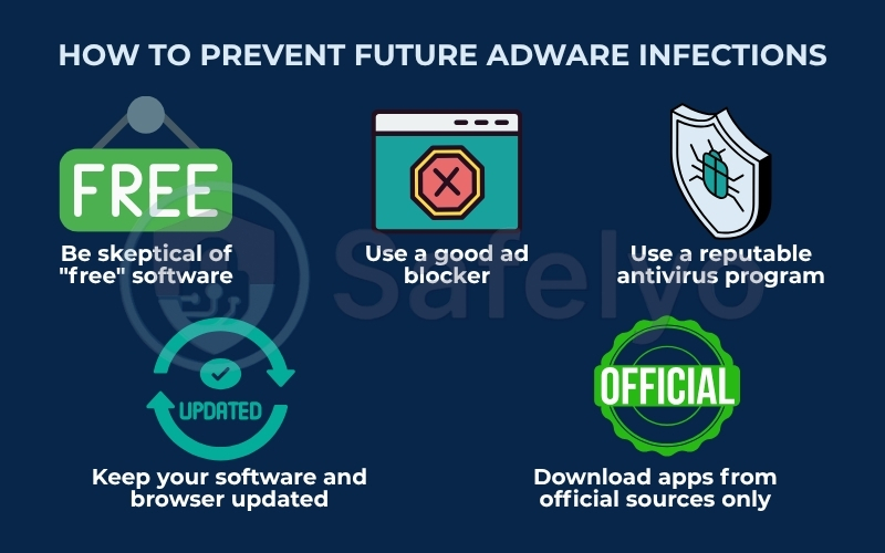 How to prevent future adware infections