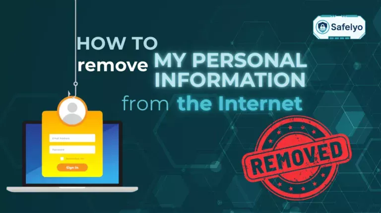 How to remove my personal information from the internet​