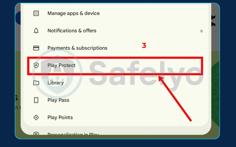 How to run a manual scan with Play Protect (2) How to run a manual scan with Play Protect (2)