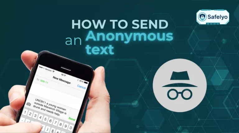 How to send an anonymous text