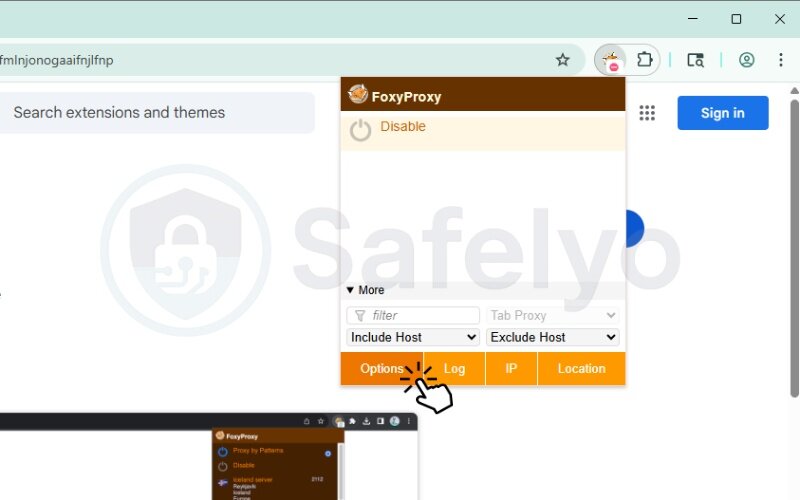 How to set up a proxy using a Chrome extension