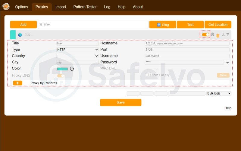 How to set up a proxy using a Chrome extension