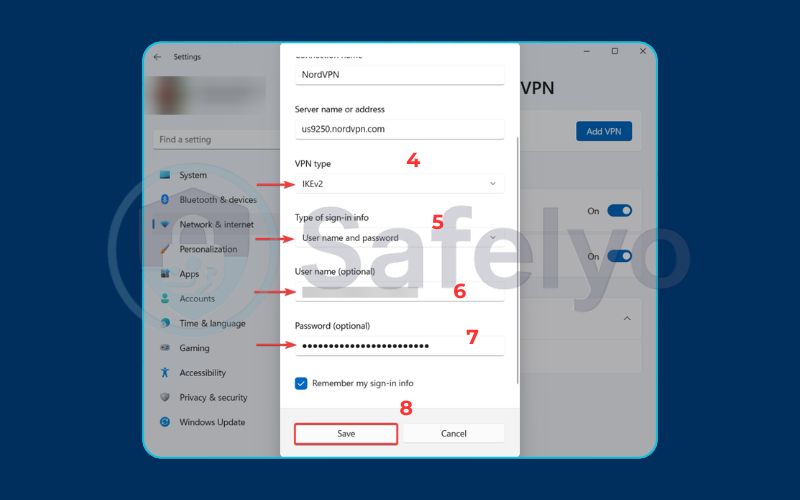 How to set up a VPN on Windows manually (3)