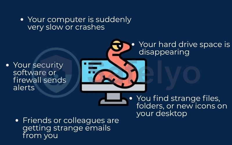 How to tell if you have a computer worm