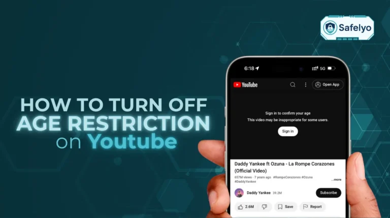How to turn off age restriction on YouTube