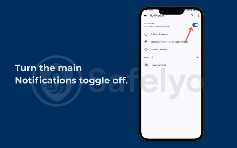 How to block popups on android - Method 2