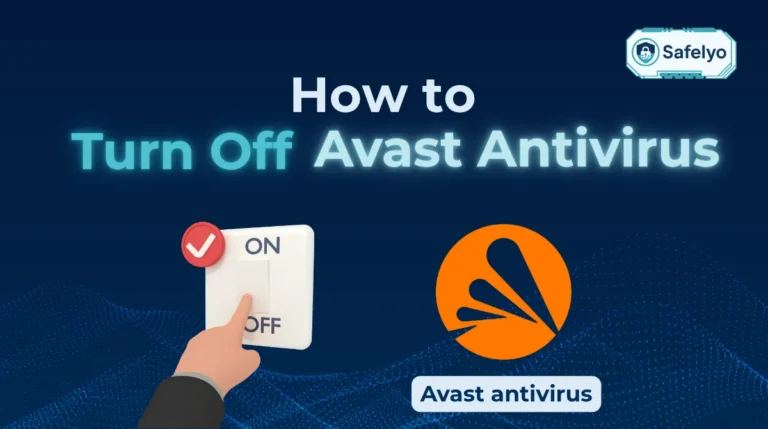 How to turn off Avast antivirus