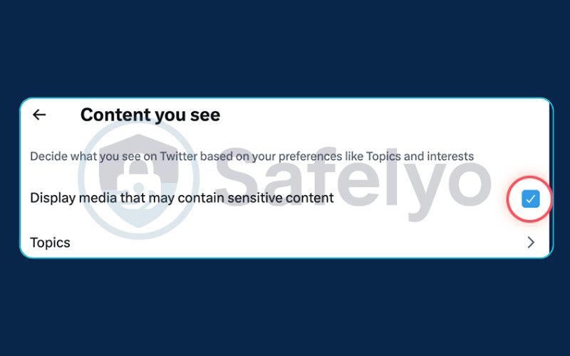 How to turn off sensitive content in your timeline(3) How to turn off sensitive content in your timeline(3)