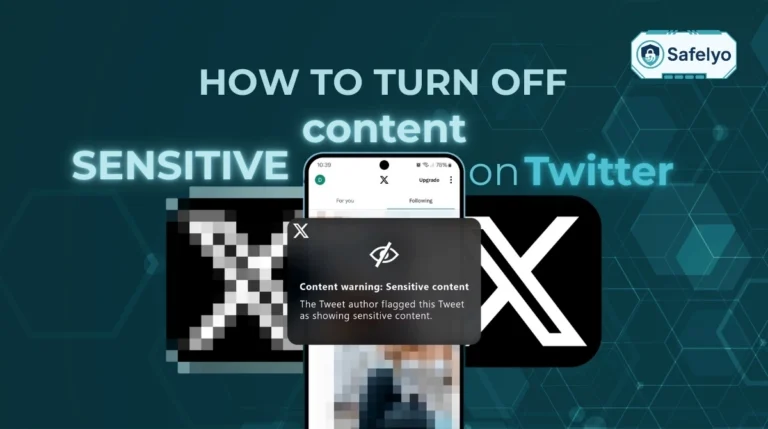 How to turn off sensitive content on Twitter