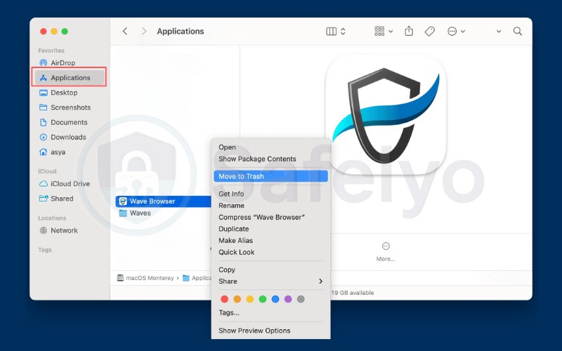 How to uninstall Wave Browser on Mac How to uninstall Wave Browser on Mac