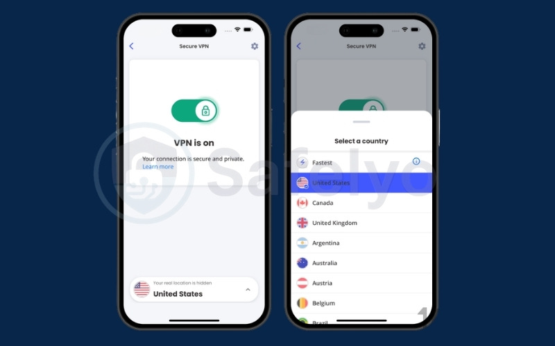 How to use McAfee VPN on mobile