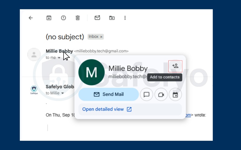 How to whitelist important senders on Gmail