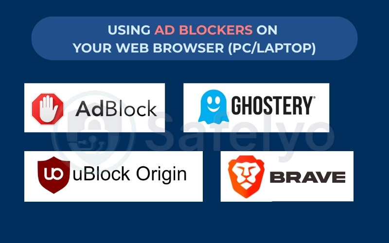 Using ad blockers on your web browser