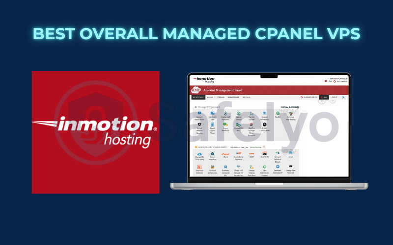 InMotion Hosting – Best overall managed cPanel VPS