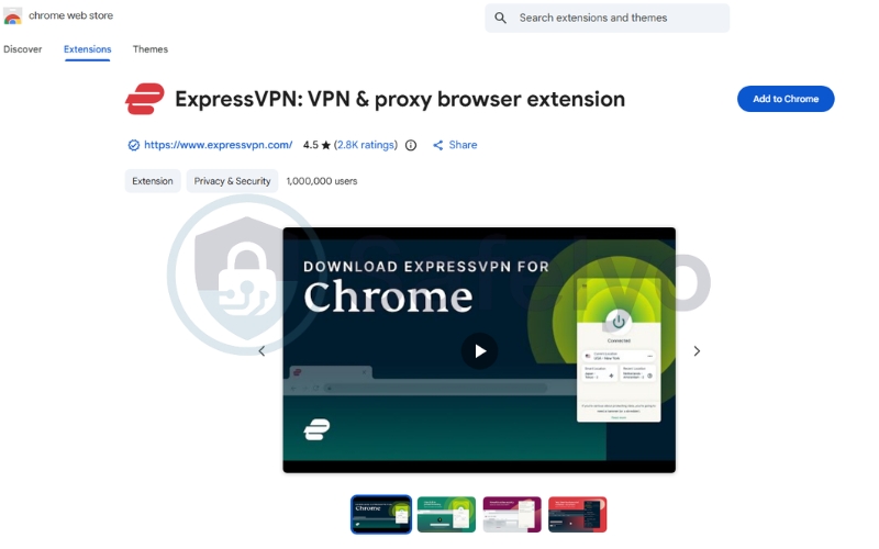 Install a trusted VPN extension
