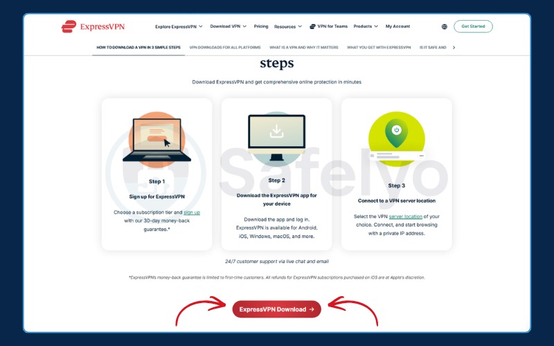 Install and configure the official application