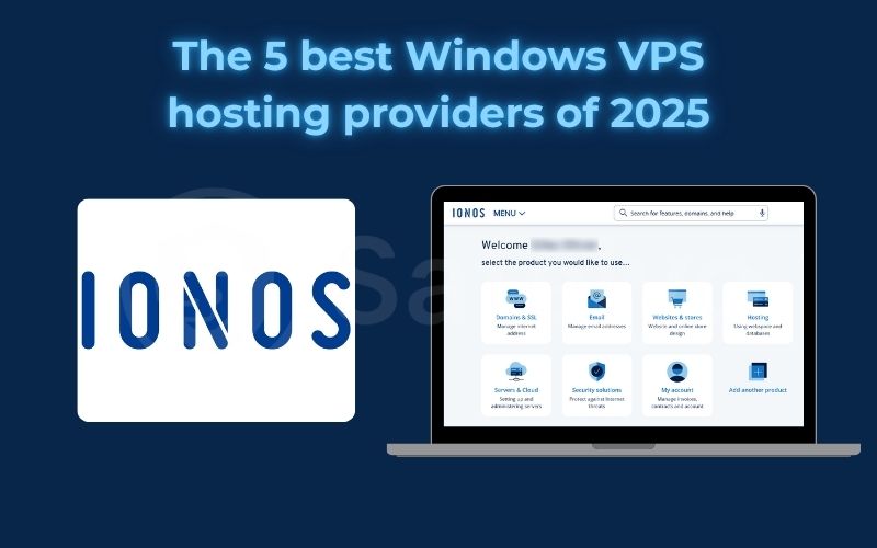 Ionos – Best cheap Windows VPS for beginners