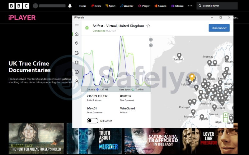 IPVanish for BBC iPlayer
