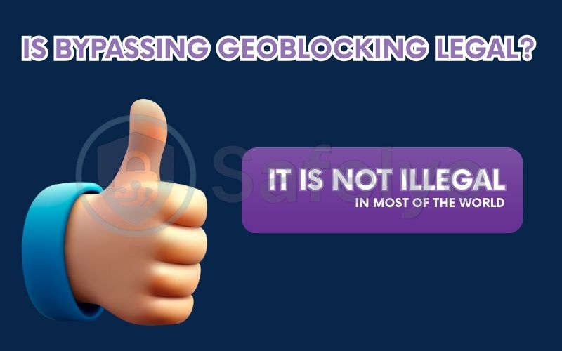 Is bypassing geoblocking legal to get around? Is bypassing geoblocking legal to get around?