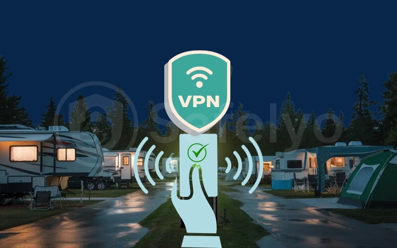 KOA campgrounds generally allow you to use a VPN