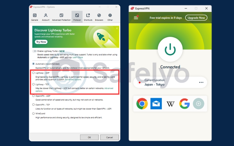 Lightway protocol by ExpressVPN
