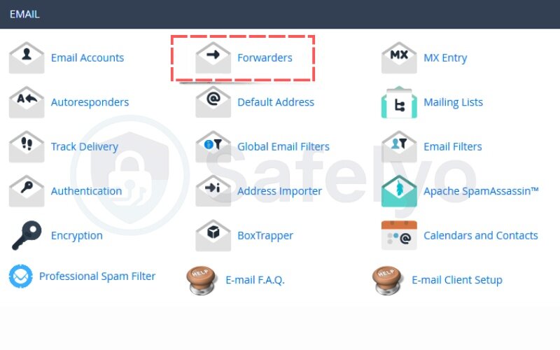 How to set up email forwarding in cPanel: Login cPanel