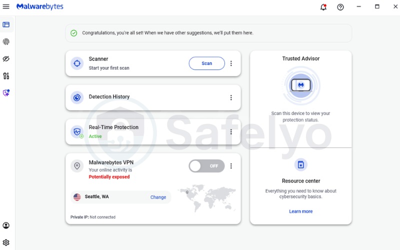 Malwarebytes VPN: Apps & user experience