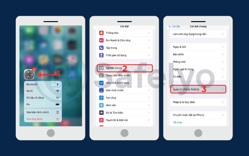 Manually configuring VPN in iPhone settings
