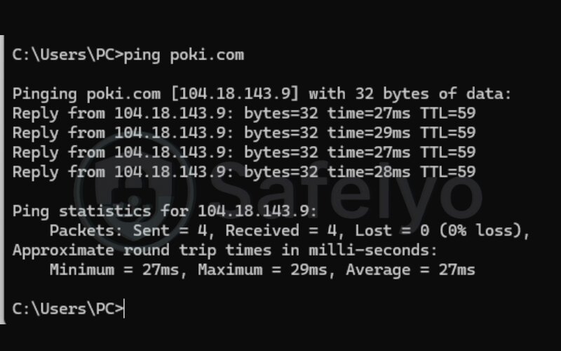 Measure your baseline ping