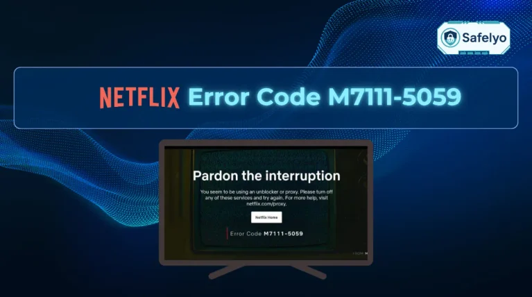 Netflix error code M7111-5059