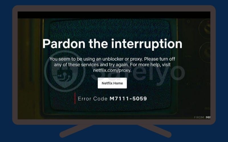 Netflix error code M7111-5059