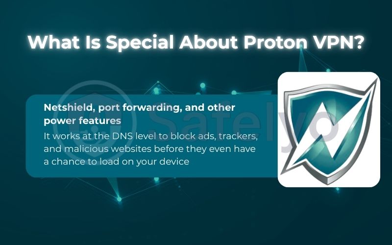 NetShield is one of the powerful features of Proton VPN NetShield is one of the powerful features of Proton VPN
