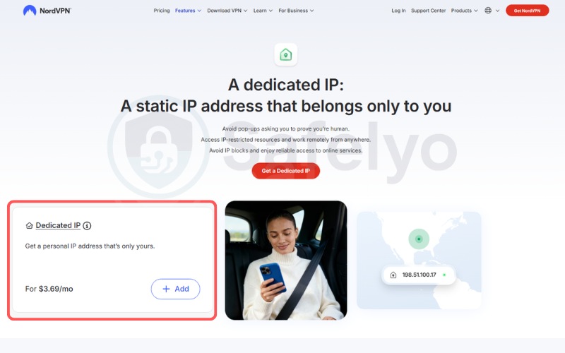 NordVPN - Dedicated IP