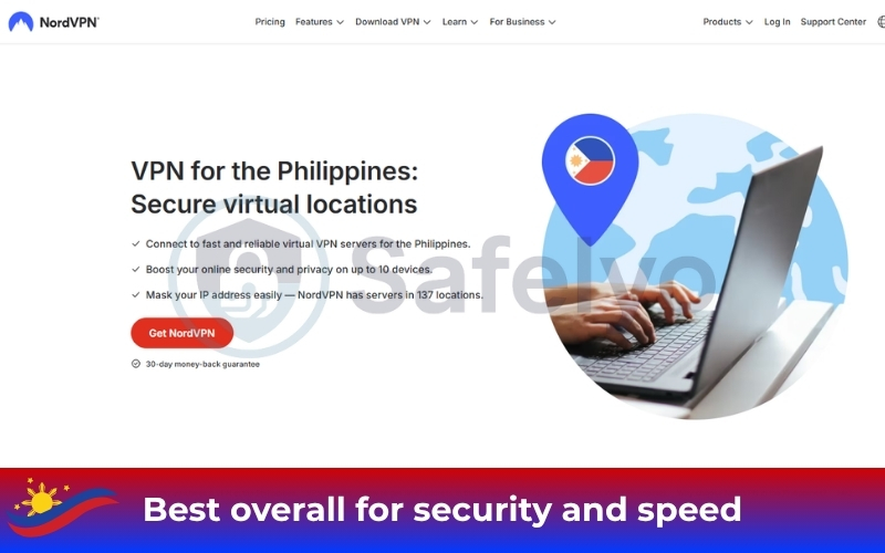NordVPN for the Philippines