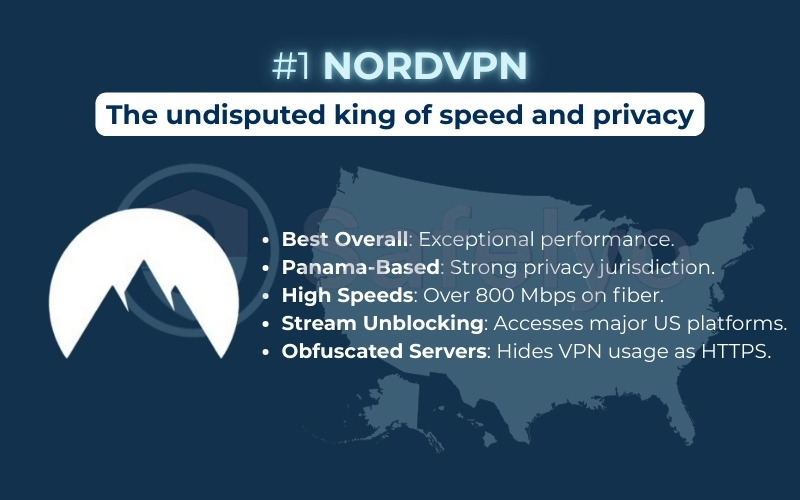 NordVPN is the best overall VPN for the USA NordVPN is the best overall VPN for the USA