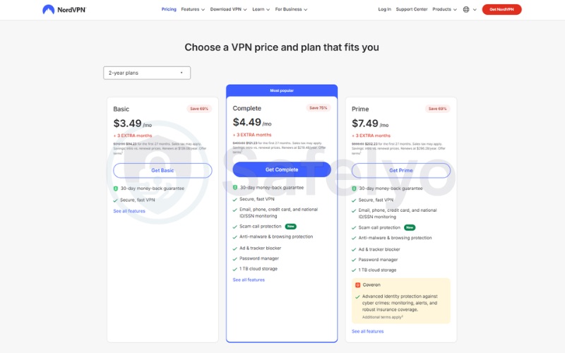 NordVPN - Pricing and renewal