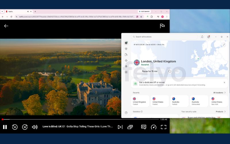 NordVPN unblock Netflix UK