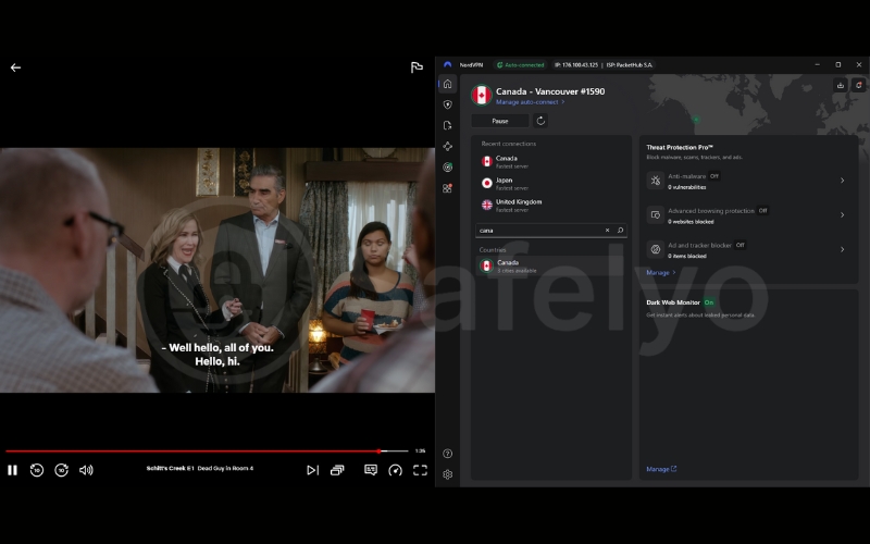 NordVPN unblocks Netflix Japan libraries successfully