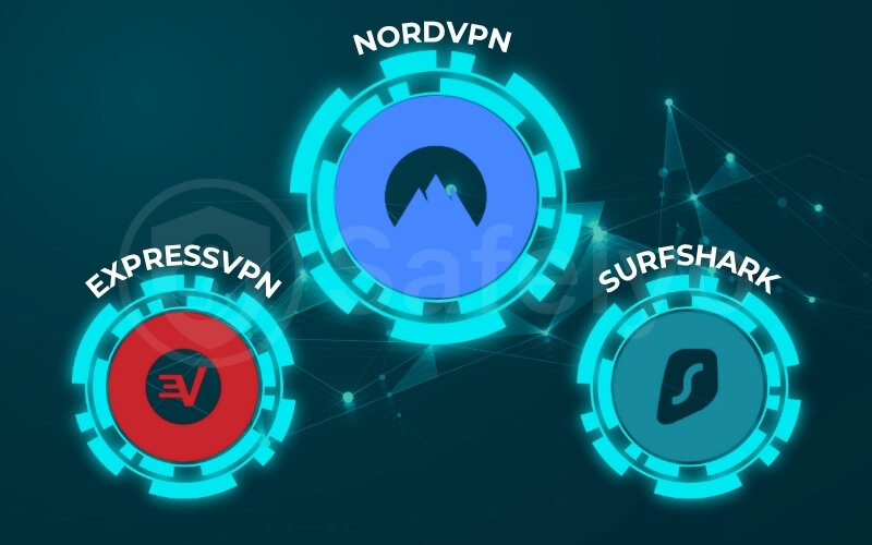 NordVPN vs ExpressVPN vs Surfshark