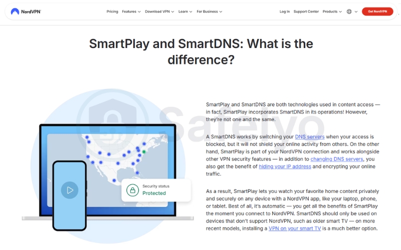 NordVPN with SmartPlay