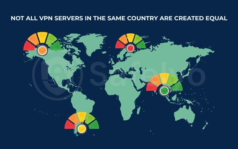 Not all VPN servers in the same country are created equal