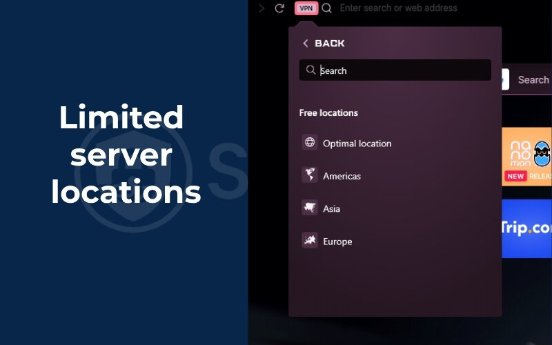 Does opera gx have vpn