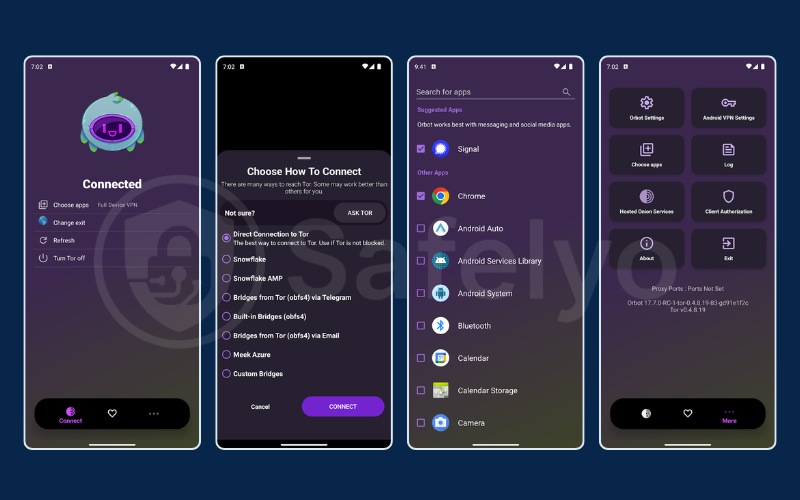 Orbot - Tor VPN for smartphone