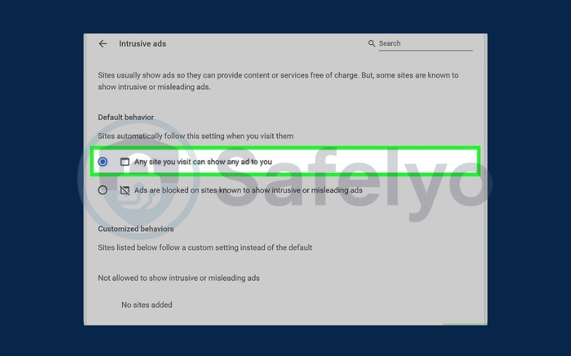 Pause AdBlock for specific websites 7