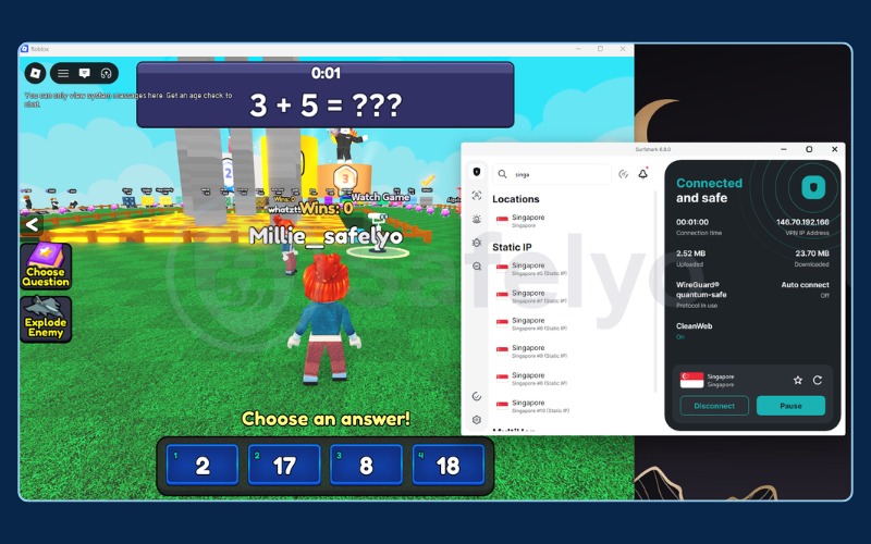 Play Roblox with ExpressVPN