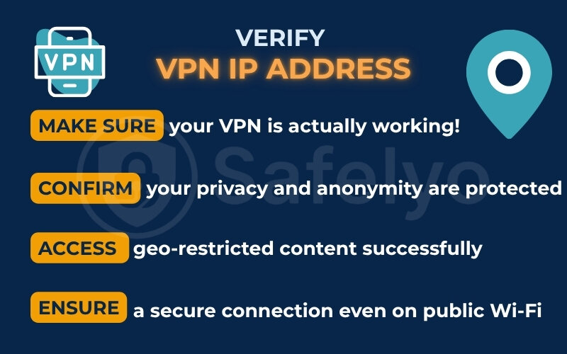 Reasons why you need to verify your VPN IP address