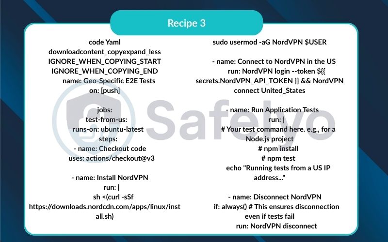 Recipe 3: Integrating into a CI/CD pipeline (GitHub Actions example)
