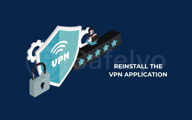 Reinstall the VPN application