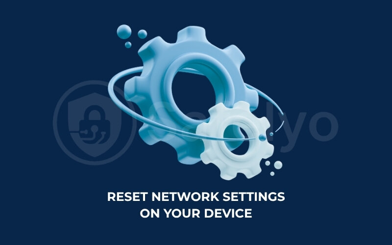 Reset network settings on your device