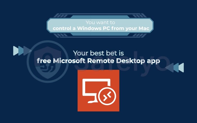 The right method to control a Windows PC from your Mac